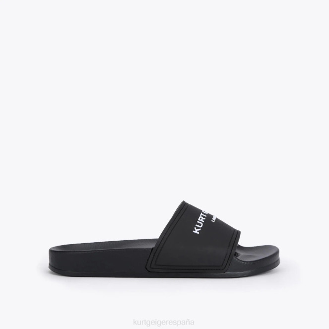 Kurt Geiger mujer deslizador de piscina kgl londres 2LPR454 | calzados negro